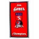 Serviette de plage LYON Les gones Champion Football 71 cm / 147 cm