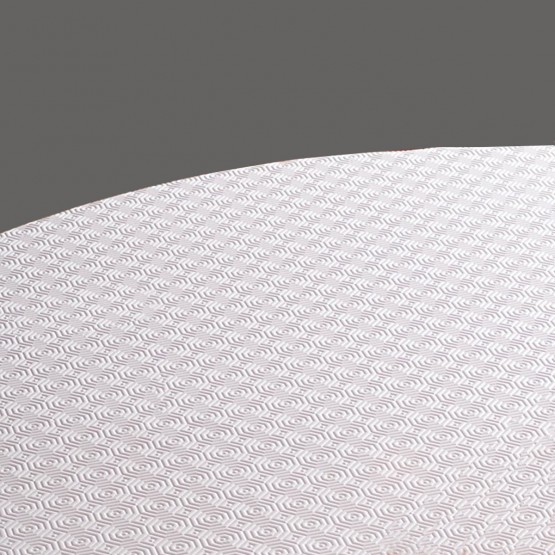 Protection de table avec élastiques - 125 x 195 cm - Ovale - Protège gomme  - Cdiscount Maison
