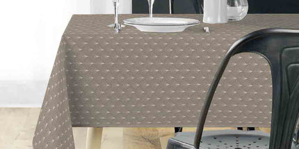 Nappe rectangle 200 x 150 cm Lutecia Naturel – Polyester antitache et infroissable
