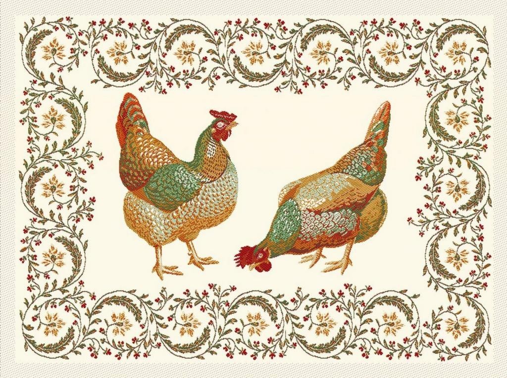 Set de table Jacquard Chanteclair