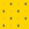Nappe coton 2m/1m50  exclusif jaune bleu