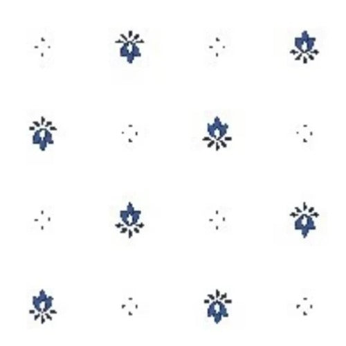 Serviette Exclusif blanc bleu