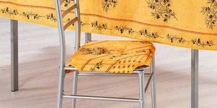 Coussin de chaise olivou jaune