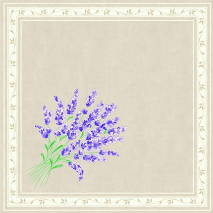 Serviette valensole lin  40 cm /40cm
