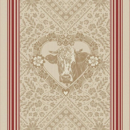 Lot de 3 Torchons coton tissé Jacquard Suzette
