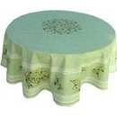 Nappe ronde 1 m 80 coton Clos des oliviers vert