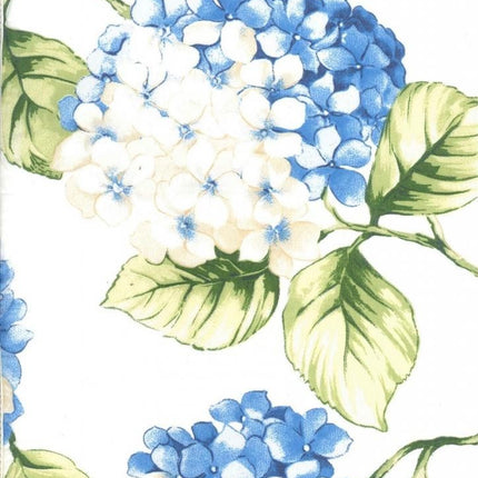 Nappe Rectangulaire Organza voile hortensia bleu 2m40/1m40