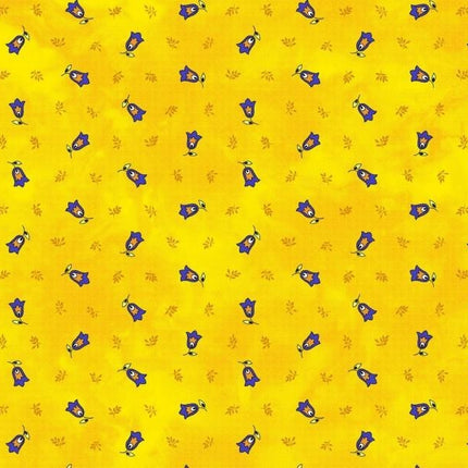 Nappe coton enduit  plastifiée tradition  jaune  2m50 / 1m55