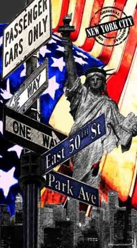 Serviette de plage New york city 100 cm / 180 cm
