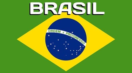 Serviette de plage Brazil Drapeau Brésilien 75 cm / 150 cm