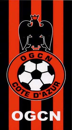 Serviette de plage OGC Nice Aiglons 75 cm / 150 cm