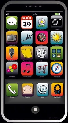 Serviette de plage I phone 100 cm / 180 cm