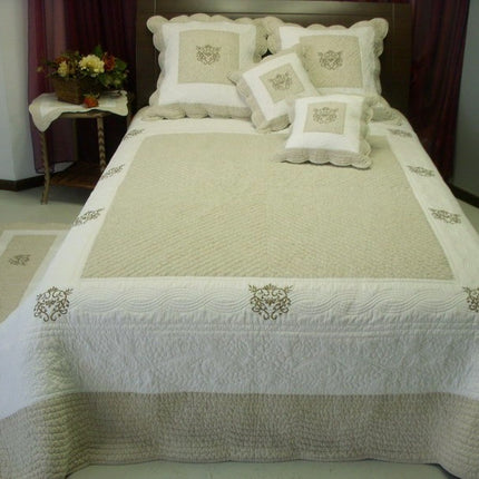 Couvre Lit en Bouti 2m30 /2m50  peaceland coeur