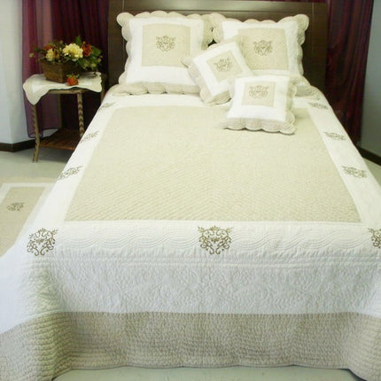 Couvre Lit en Bouti 2m30 /2m50  peaceland coeur