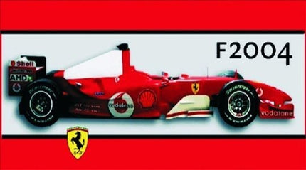 Serviette de plage FERRARI F 2004  81 cm / 163 cm