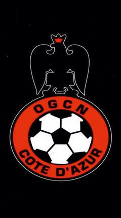 Serviette de plage OGC Nice Logo 75 cm / 150 cm