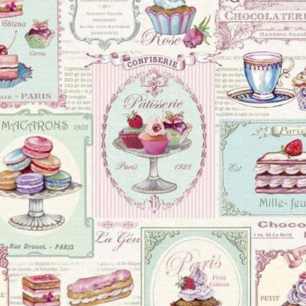 Nappe nougatine coton plastifiée 2m50 / 1m50