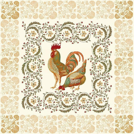 Tapis de Table Jacquard Chanteclair 70x70 cm