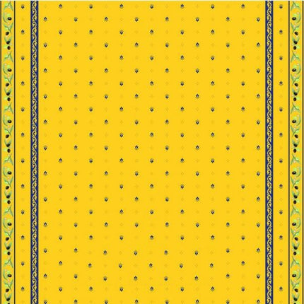 Nappe coton 2m/1m55  ramatuelle  jaune bleu