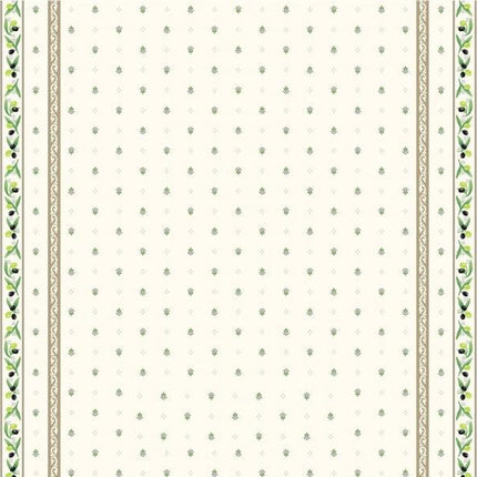 Nappe coton Ramatuelle écru  3m/1m55