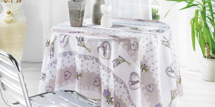 Nappe charme naturel 1m80 anti tache infroissable