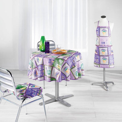 Nappe bouquet de lavande 1m80 anti tache infroissable