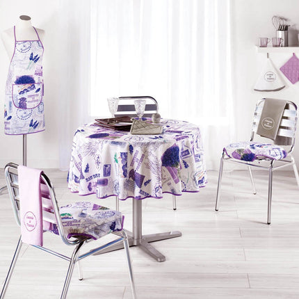 Nappe lavandine 1m80 anti tache infroissable