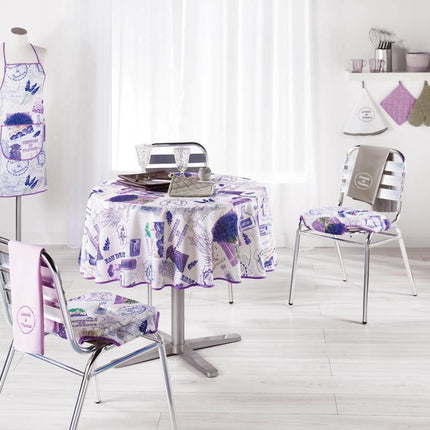 Nappe lavandine 1m80 anti tache infroissable