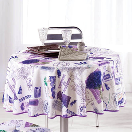 Nappe lavandine 1m80 anti tache infroissable