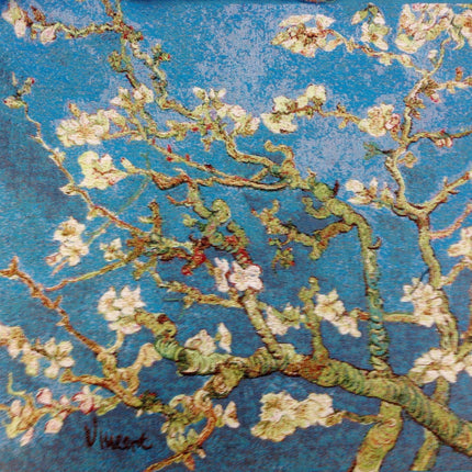 Housse de Coussin Coton cerisier Van Gogh  45cmx45cm
