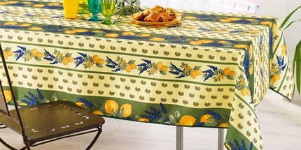 Nappe polyester 2m40 x 1m50 Citron vert