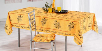 nappe olivou jaune 2m / 1m50