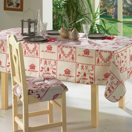 Nappe montagne luge 2m x 1m50 anti tache et infroissable