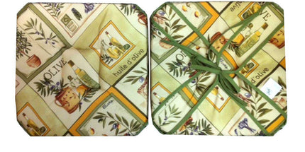 Coussin de chaise 4 rabats oliviera
