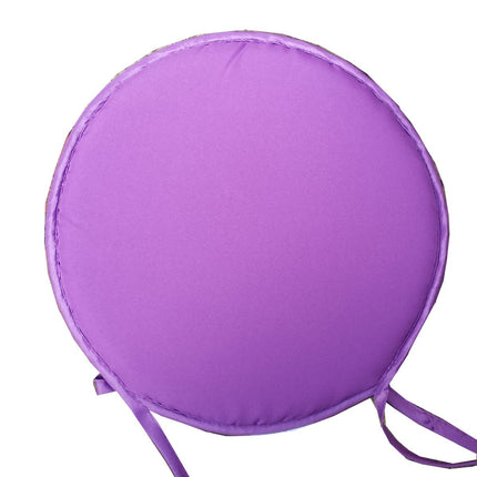 Coussin de chaise rond violine