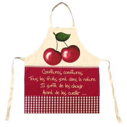 Tablier enfant confiture de cerise