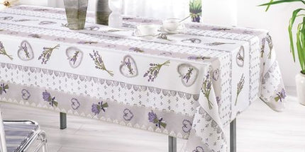 Nappe charme naturel 1m50 x 1m20 anti tache infroissable