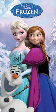 Serviette de plage reine des neiges B92555  70 cm x 140 cm