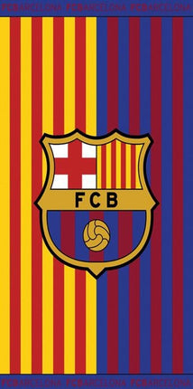 Serviette de plage FCB Barcelone Bar108  75 cm x 150 cm