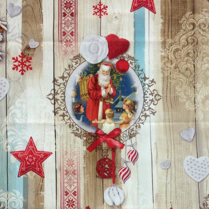 Nappe noël ref 94802 M  anti tache 2m40 x 1m48