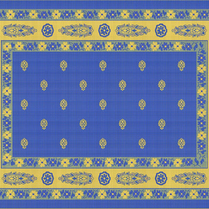 Sets de Table Jacquard Bastide BLEU 50 cm x 35 cm PROMO