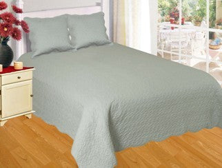 Plaid  boutis réf 928 uni gris  Taille 1m50x1m50