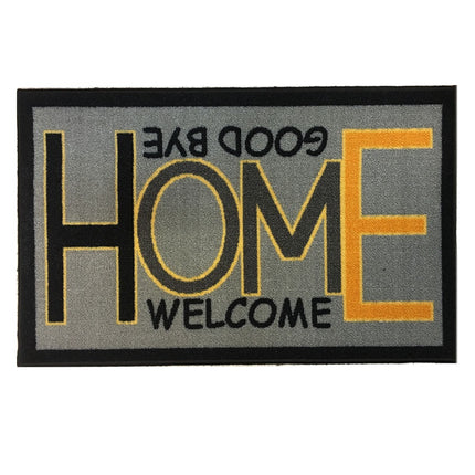 Tapis de sol Bouclé Home Welcome Good Bye 50 cm x 80 cm