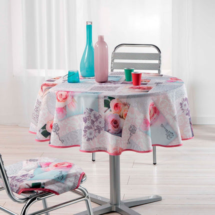Nappe ronde 1m50 bohema  anti tache infroissable