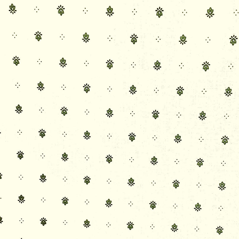 Nappe calisson exclusif écru  vert  enduit  3m  x 1m50