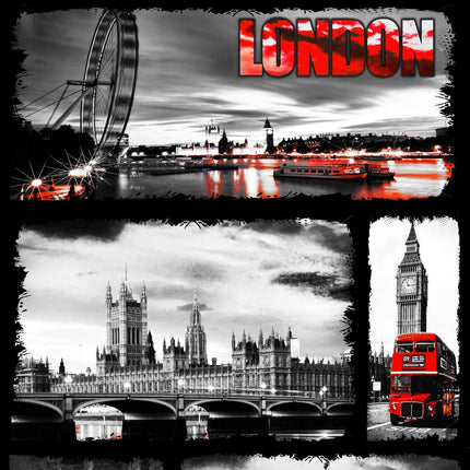 Serviette de plage London 95cm x 175 cm