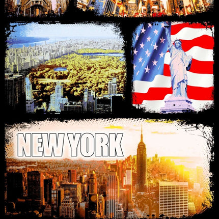 Serviette de plage New York 95 cm x 175 cm