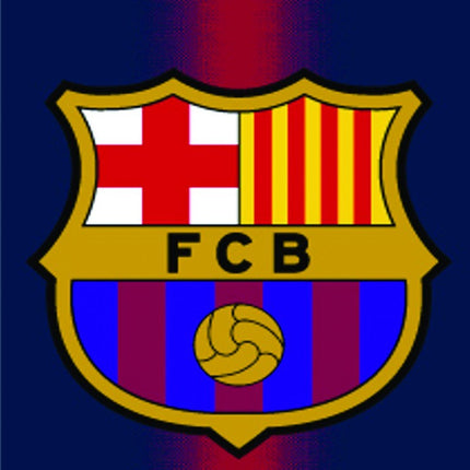 Serviette de plage FCB Barcelone 6 GM  100 cm x 180 cm