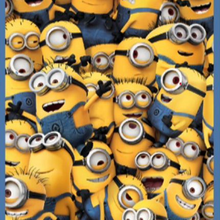 Serviette de plage les minions 2 multi  70 cm x 140 cm