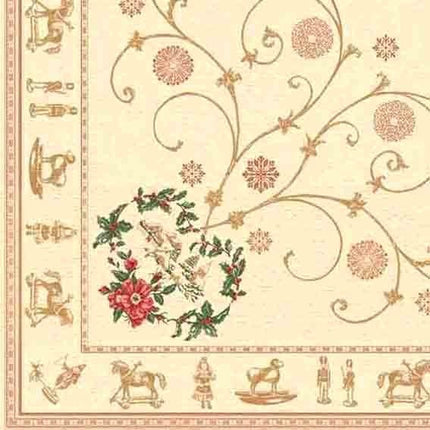 Nappe Plaid carré Noël 1m75/1m75